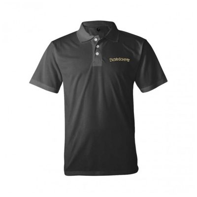 BEN17 Mens Polo NON PINT LOGO Graphite 1200